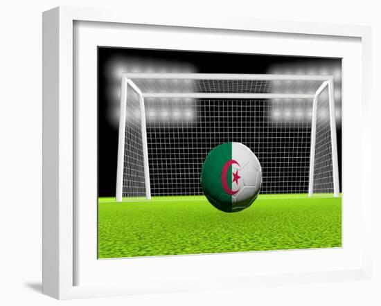 Soccer Algeria-koufax73-Framed Art Print