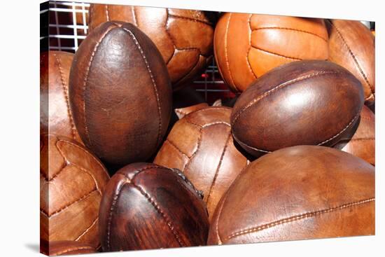 Soccer and Rugby Balls-Alessandro0770-Stretched Canvas