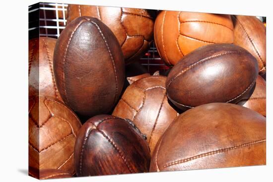 Soccer and Rugby Balls-Alessandro0770-Stretched Canvas