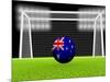 Soccer Australia-koufax73-Mounted Art Print