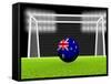 Soccer Australia-koufax73-Framed Stretched Canvas