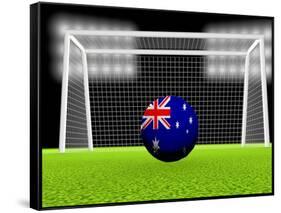 Soccer Australia-koufax73-Framed Stretched Canvas