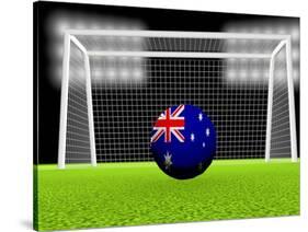 Soccer Australia-koufax73-Stretched Canvas