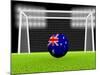 Soccer Australia-koufax73-Mounted Art Print