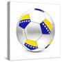 Soccer Ball/Football Bosnia and Herzegovina-PixBox-Stretched Canvas