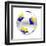 Soccer Ball/Football Bosnia and Herzegovina-PixBox-Framed Art Print