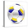 Soccer Ball/Football Bosnia and Herzegovina-PixBox-Stretched Canvas