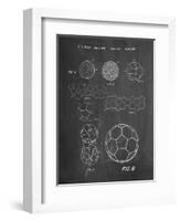 Soccer Ball Patent, How To Make-null-Framed Art Print