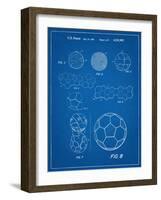 Soccer Ball Patent-null-Framed Art Print