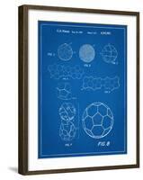 Soccer Ball Patent-null-Framed Art Print