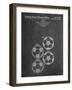 Soccer Ball Patent-null-Framed Art Print