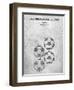 Soccer Ball Patent-Cole Borders-Framed Art Print