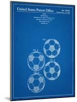 Soccer Ball Patent-null-Mounted Art Print