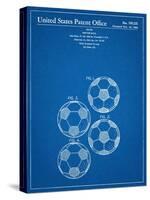 Soccer Ball Patent-null-Stretched Canvas