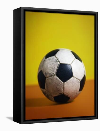 Soccer Ball-Randy Faris-Framed Stretched Canvas