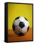 Soccer Ball-Randy Faris-Framed Stretched Canvas