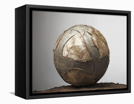 Soccer ball-Paul Taylor-Framed Stretched Canvas
