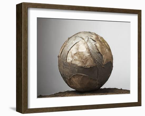 Soccer ball-Paul Taylor-Framed Premium Photographic Print