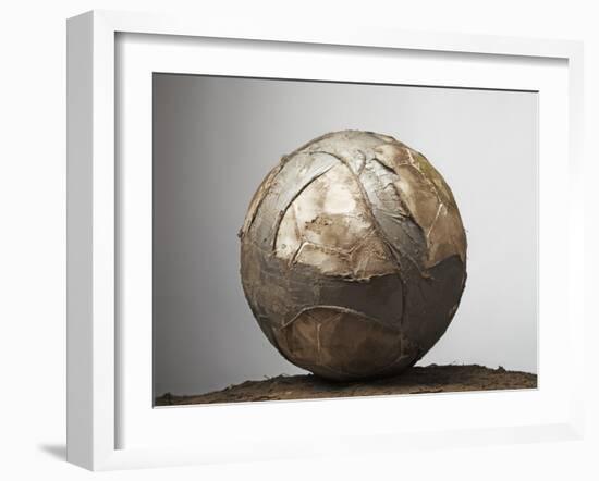 Soccer ball-Paul Taylor-Framed Premium Photographic Print