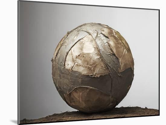 Soccer ball-Paul Taylor-Mounted Premium Photographic Print