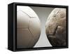 Soccer ball-Paul Taylor-Framed Stretched Canvas