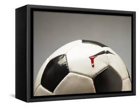 Soccer ball-Paul Taylor-Framed Stretched Canvas