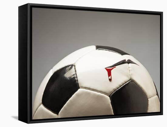 Soccer ball-Paul Taylor-Framed Stretched Canvas