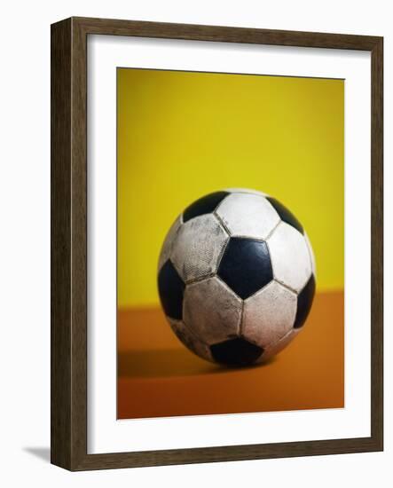 Soccer Ball-Randy Faris-Framed Photographic Print