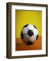 Soccer Ball-Randy Faris-Framed Photographic Print