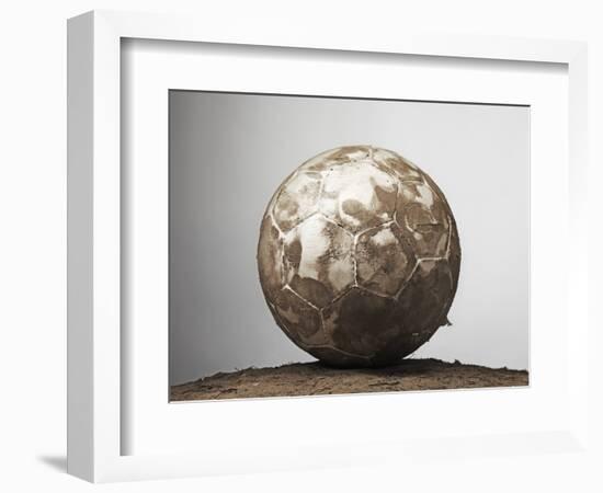 Soccer ball-Paul Taylor-Framed Photographic Print