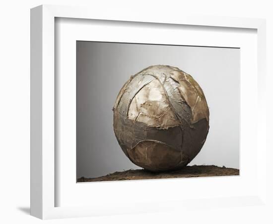 Soccer ball-Paul Taylor-Framed Photographic Print