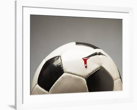 Soccer ball-Paul Taylor-Framed Photographic Print