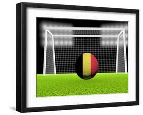 Soccer Belgium-koufax73-Framed Art Print