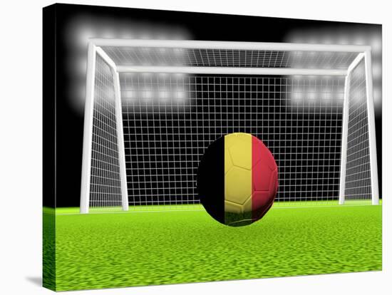 Soccer Belgium-koufax73-Stretched Canvas