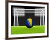 Soccer Bosnia Herzegovina-koufax73-Framed Art Print