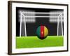 Soccer Cameroon-koufax73-Framed Art Print