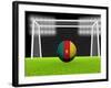 Soccer Cameroon-koufax73-Framed Art Print