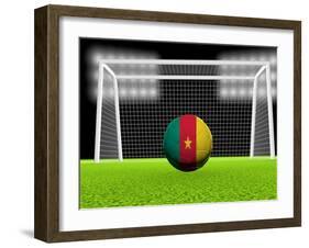 Soccer Cameroon-koufax73-Framed Art Print