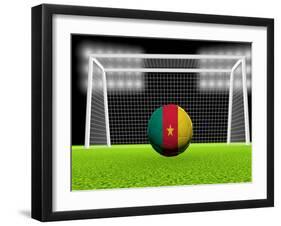 Soccer Cameroon-koufax73-Framed Art Print