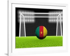 Soccer Cameroon-koufax73-Framed Art Print