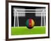 Soccer Cameroon-koufax73-Framed Art Print