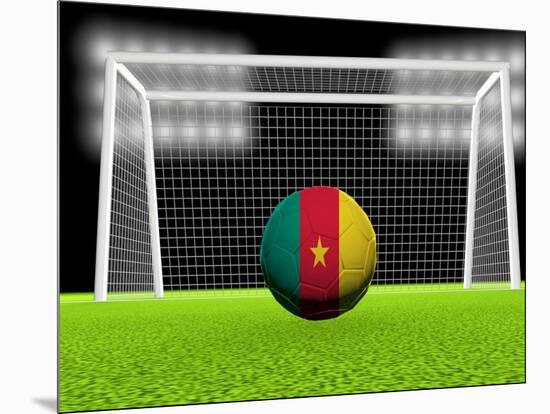 Soccer Cameroon-koufax73-Mounted Art Print