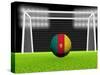 Soccer Cameroon-koufax73-Stretched Canvas