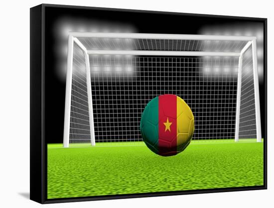 Soccer Cameroon-koufax73-Framed Stretched Canvas