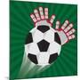 Soccer Club Design-Jemastock-Mounted Art Print