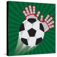 Soccer Club Design-Jemastock-Stretched Canvas