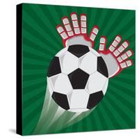 Soccer Club Design-Jemastock-Stretched Canvas