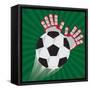 Soccer Club Design-Jemastock-Framed Stretched Canvas