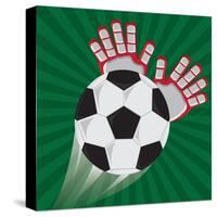 Soccer Club Design-Jemastock-Stretched Canvas