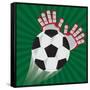 Soccer Club Design-Jemastock-Framed Stretched Canvas